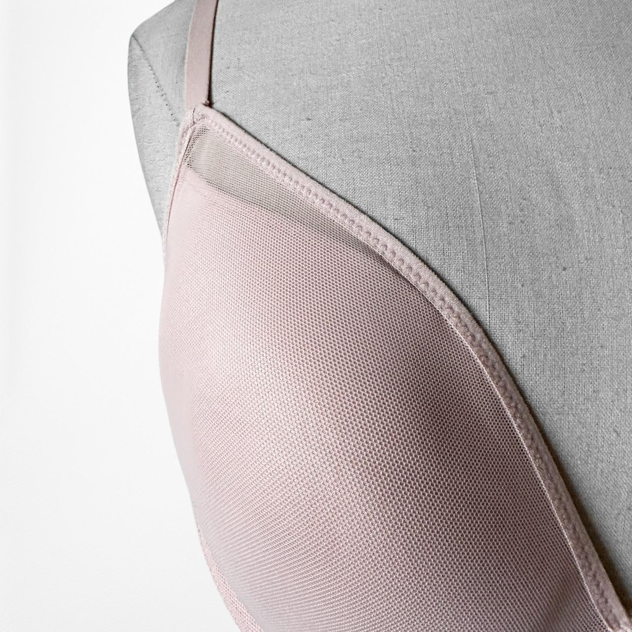 Maidenform Pastel Pink Padded Lingerie Bra Size 36C