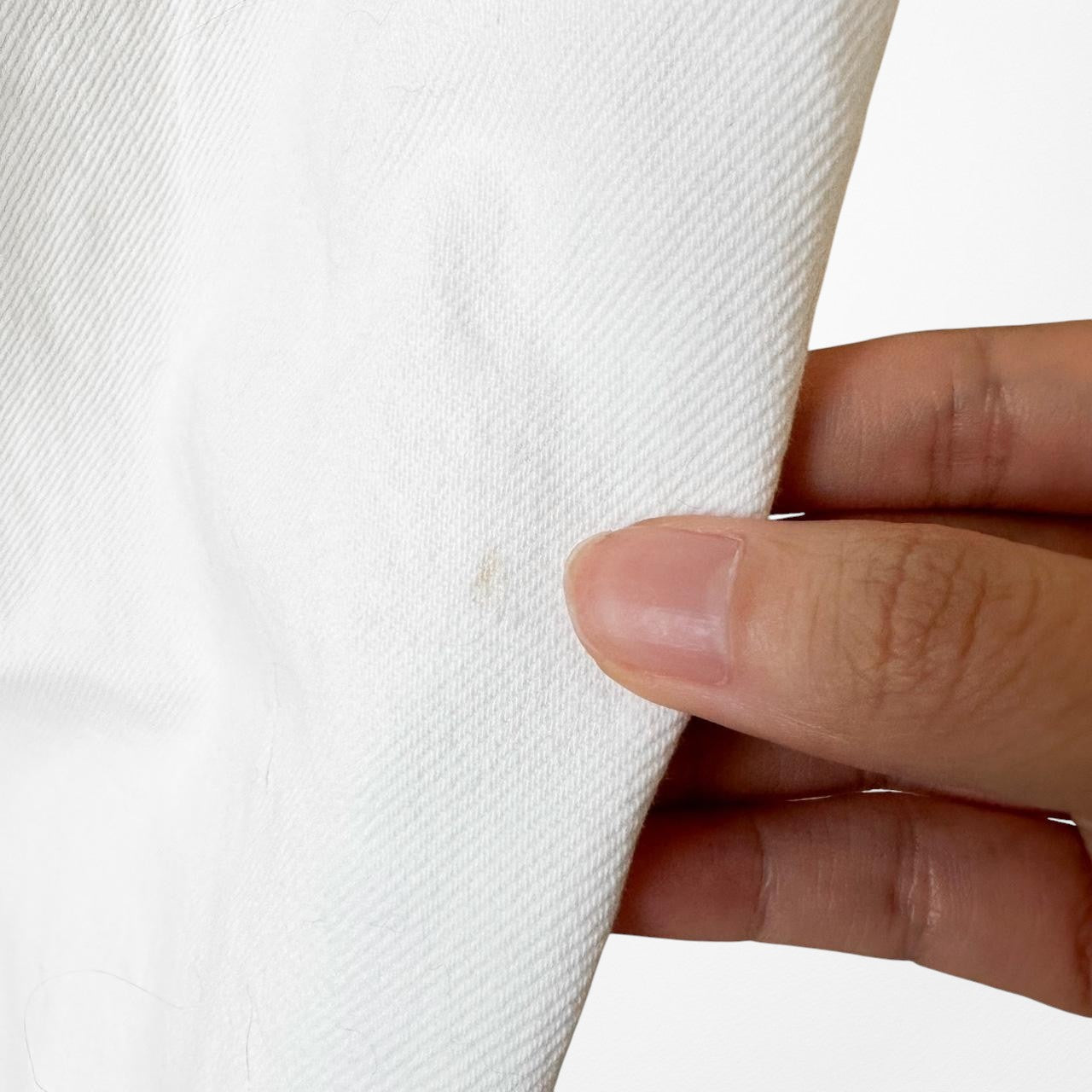 Zara White High Waisted Distressed Destroyed Hem Wide Leg Denim Jeans Size XS/S