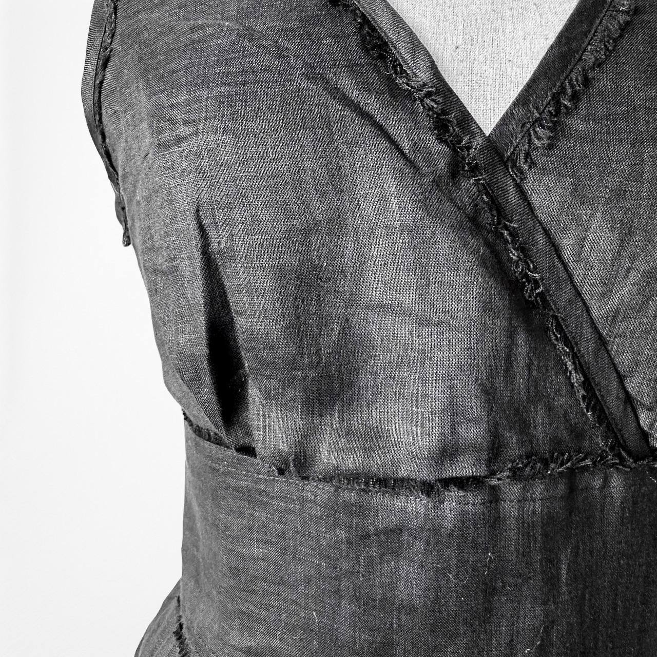 Talbots Black V-Neck Mini Bodycon Cocktail Dress Size 4/M