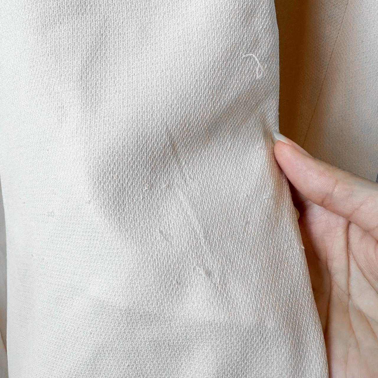 Fashion Nova Peach Pink Ruffle High Low Asymmetrical Knee Length Dress Size S