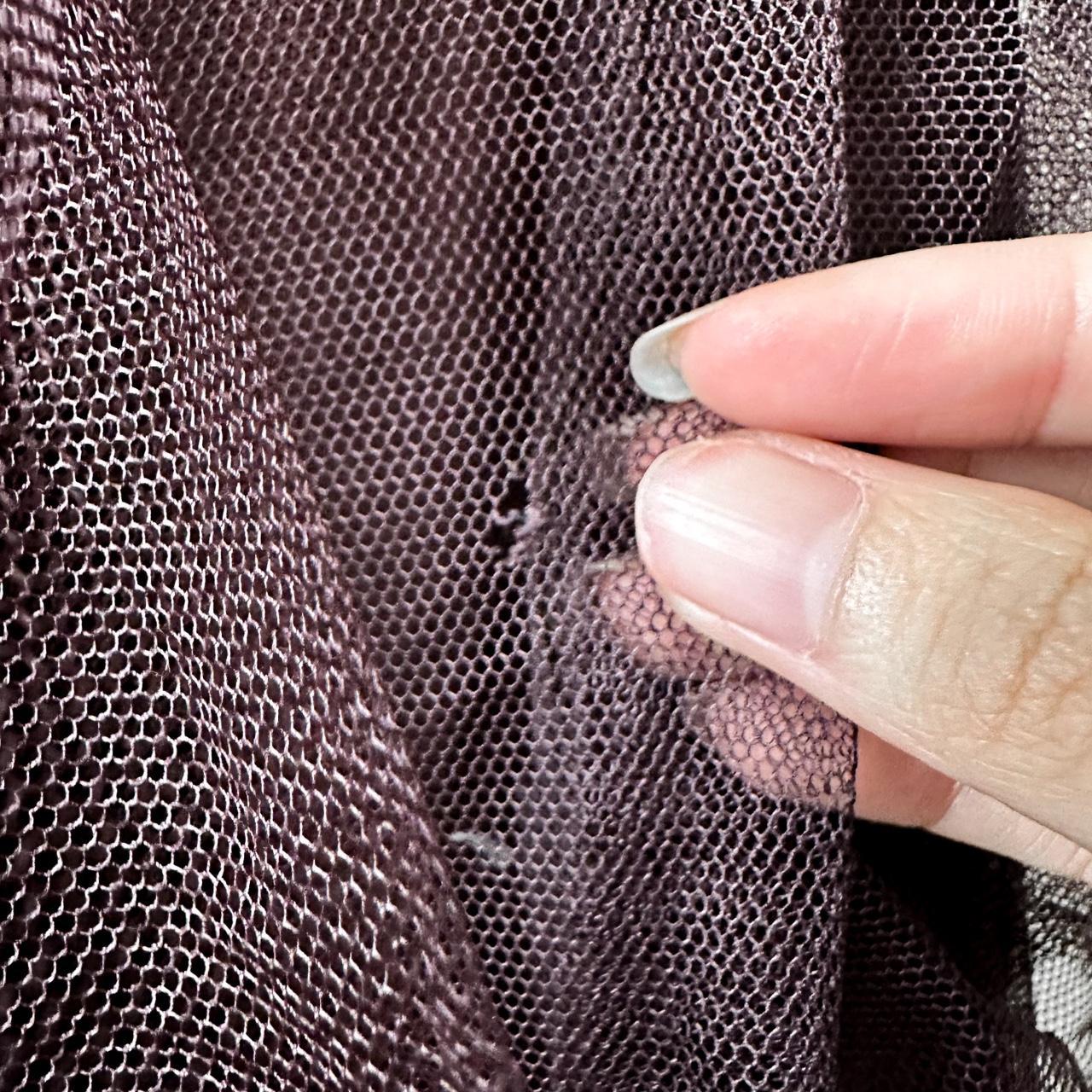 Vintage Brown Strapless Pleated Fit Flared Beaded Maxi Prom Dress Size XS/S