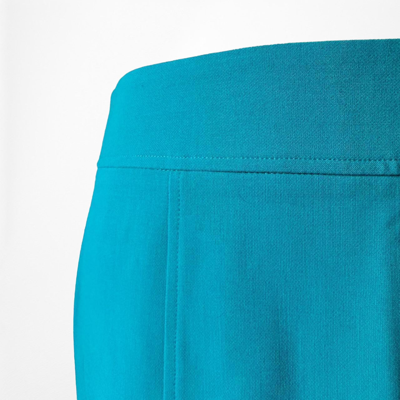 Vintage Y2K Baby Light Blue Bodycon Pencil Knee Length Skirt Size M