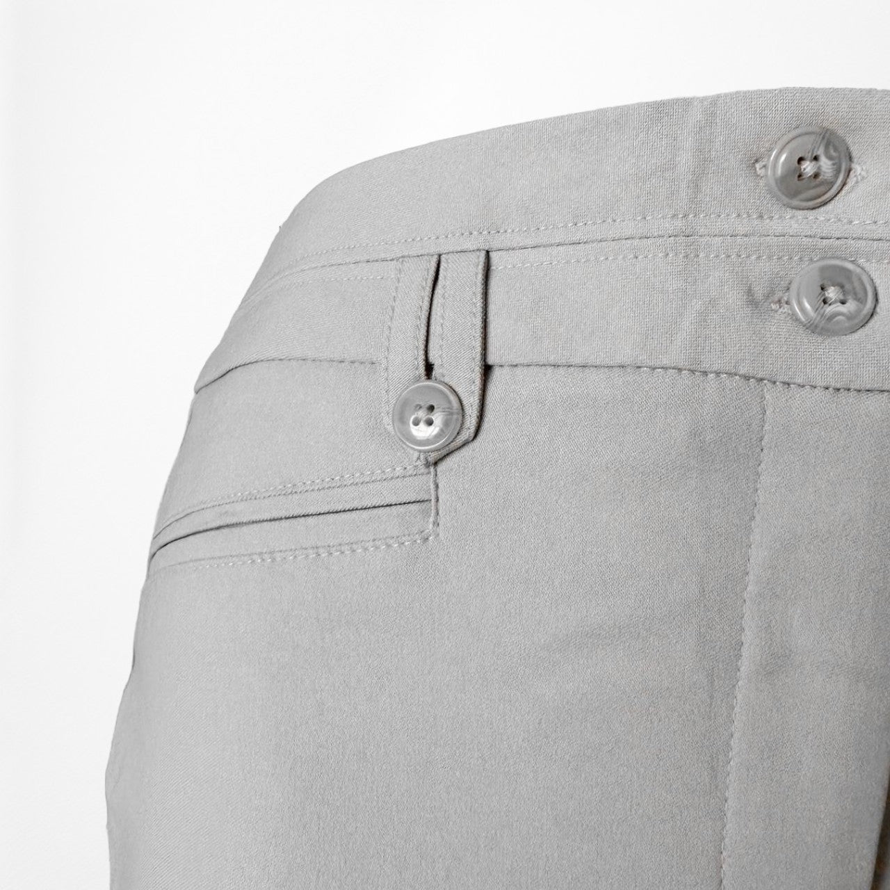 Fashion Nova Cream Ivory Beige High Waisted Stretchy Skinny Pants Size M