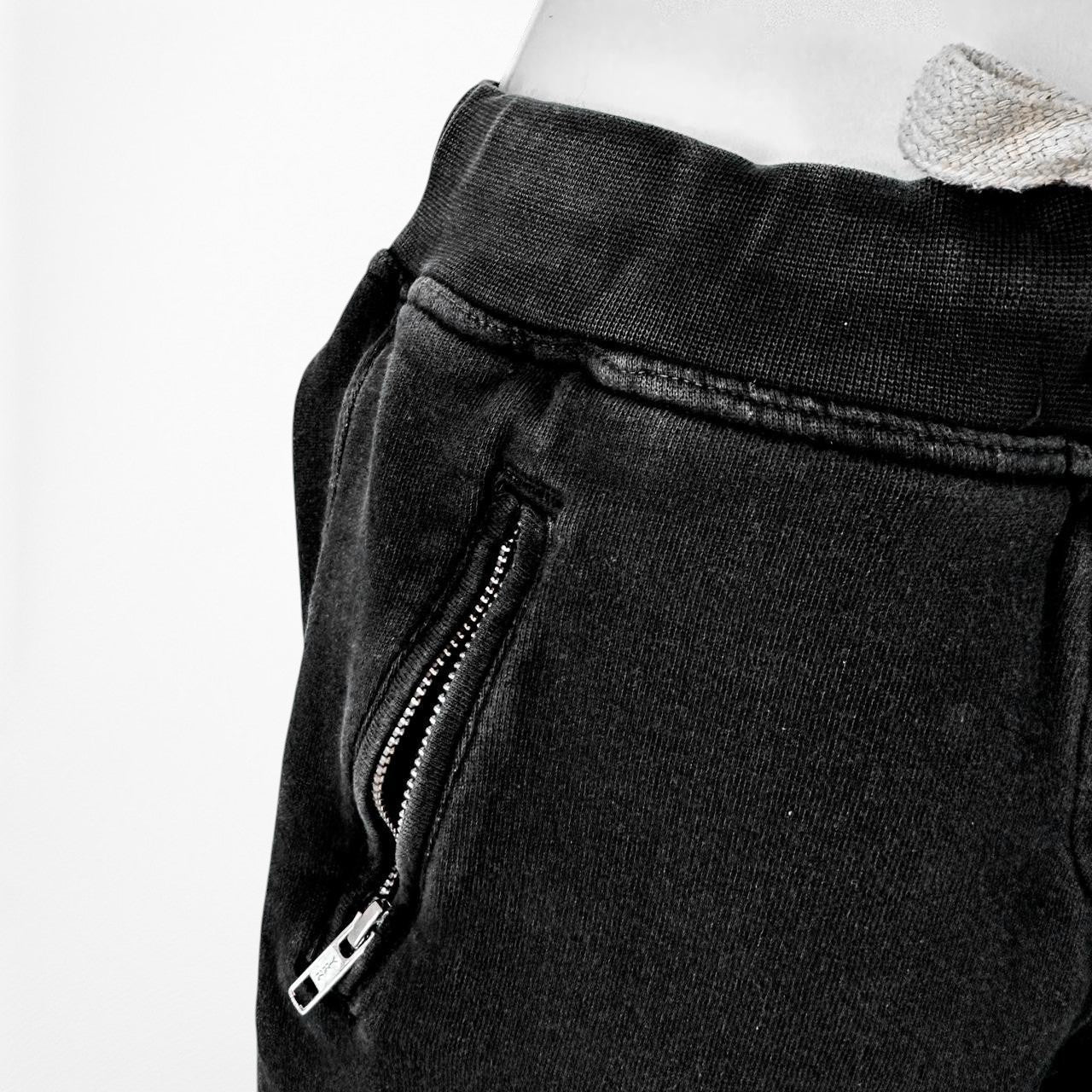 Sincerely Jules Black High Waisted Knit Drawstring Joggers Sweatpants Size XS