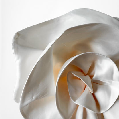 Off White Cream Strapless Floral Applique Bodycon Mini Dress Size S