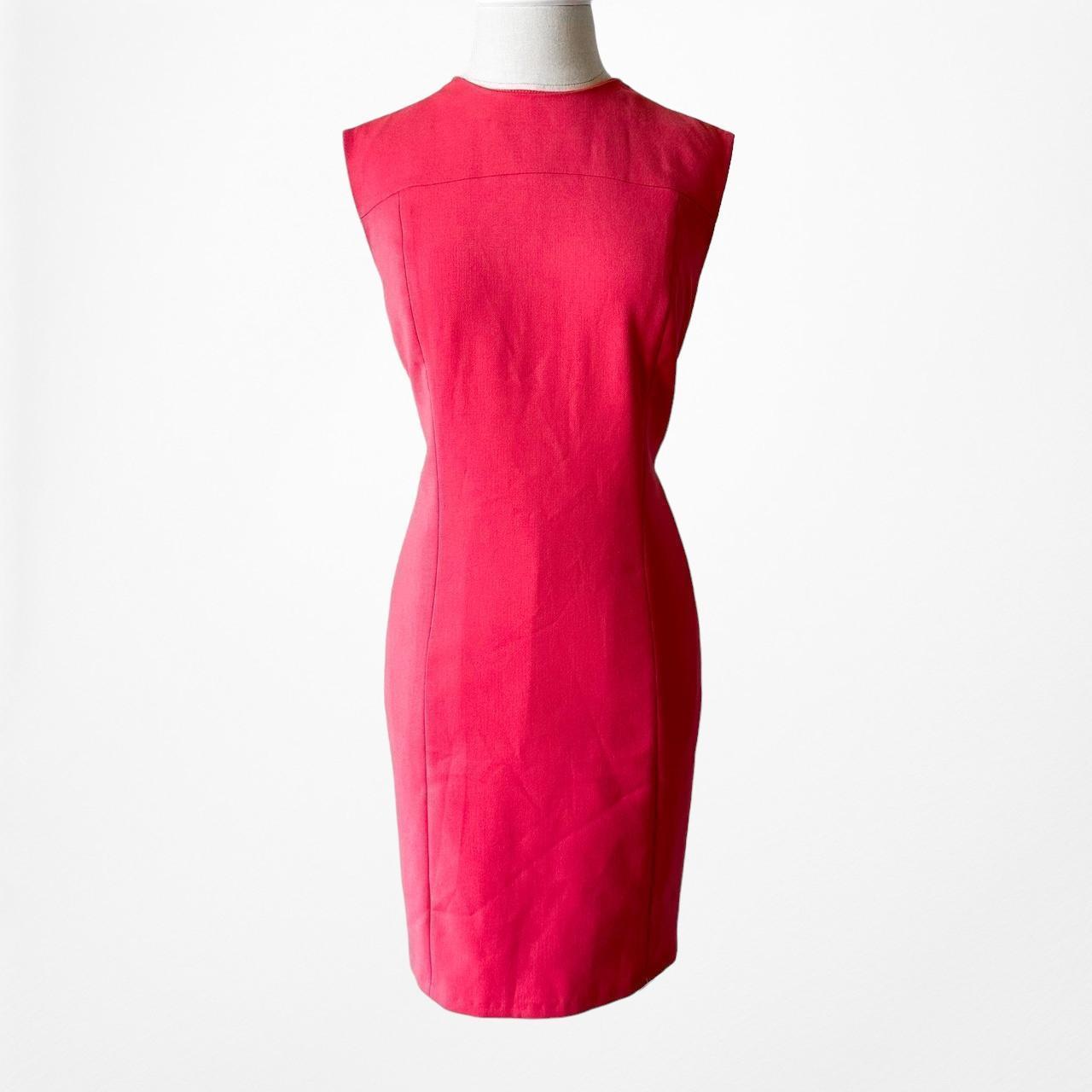 The Limited Petite Pink Knit Mini Sheath Tunic Shift Dress Size 6P/M/L