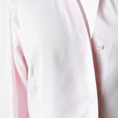 Casual Corner Pastel Pink Button Down Shirt Blouse Top Size S