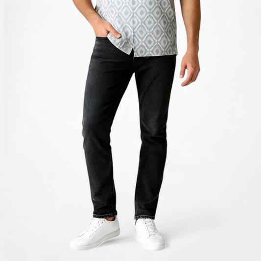 Vintage Levi's Black Gray Skinny Slim Cut Denim Jeans Size W32 L30