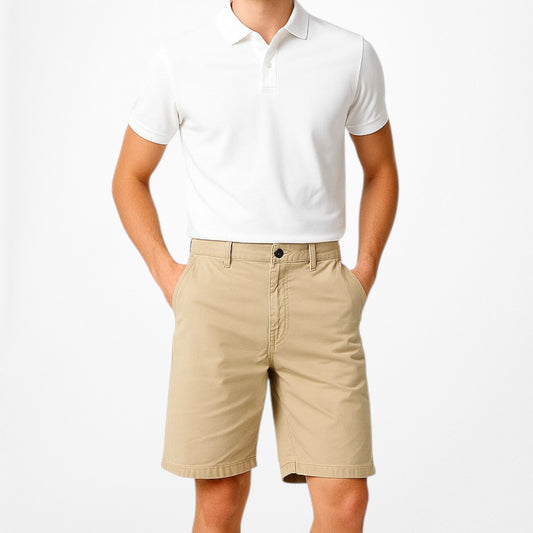 Mango Yellow Casual Bermuda Shorts Size 32