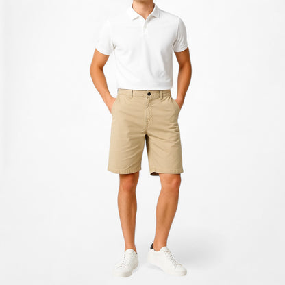 Mango Yellow Casual Bermuda Shorts Size 32