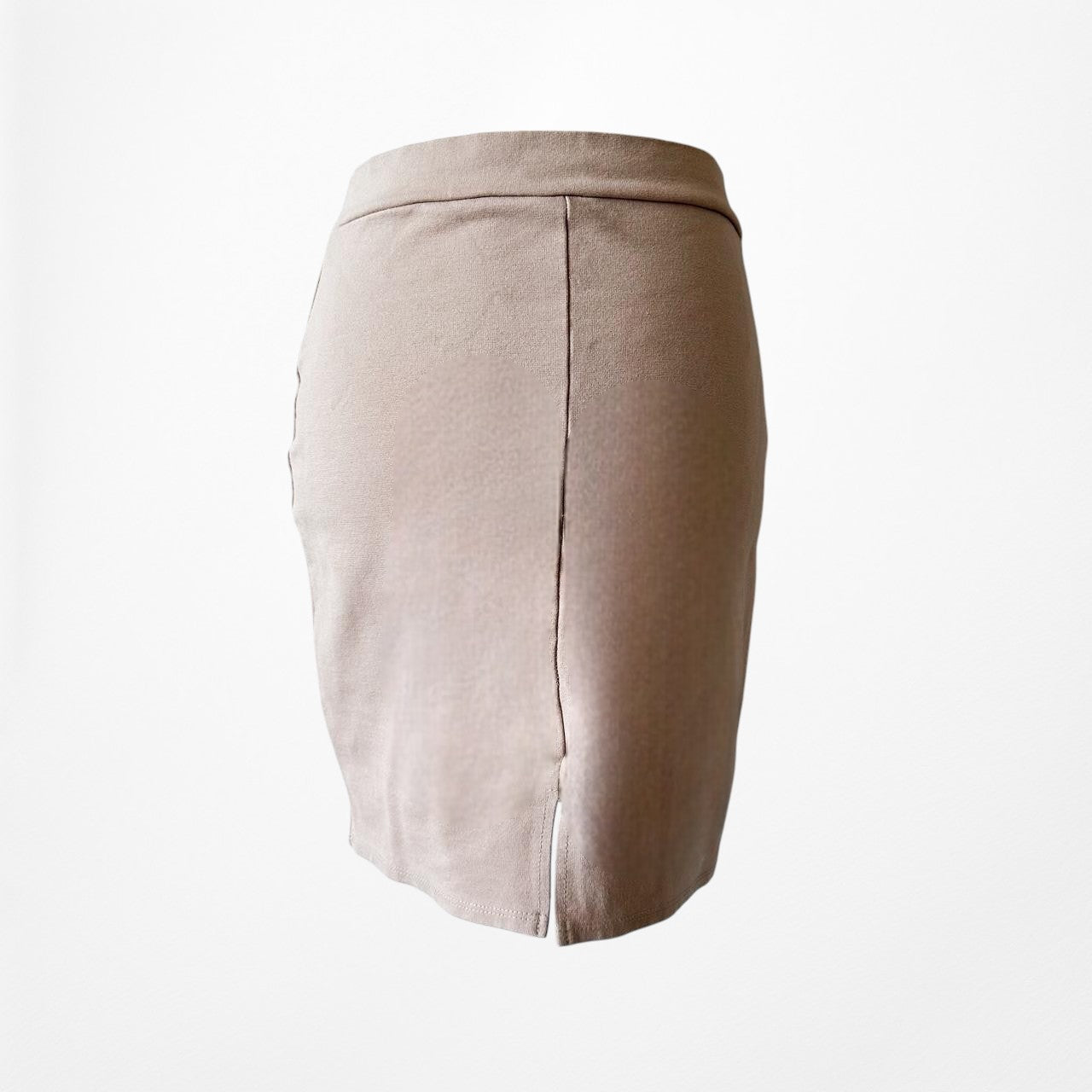 Fashion Nova Brown Knit Bodycon Mini Pencil Skirt Size S/M