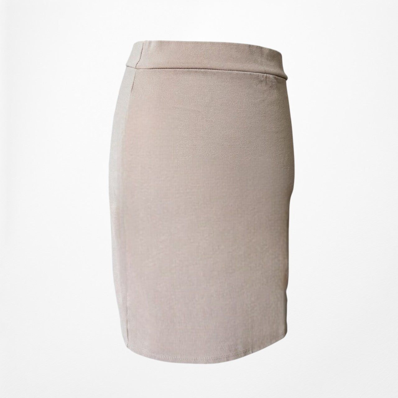 Fashion Nova Brown Knit Bodycon Mini Pencil Skirt Size S/M