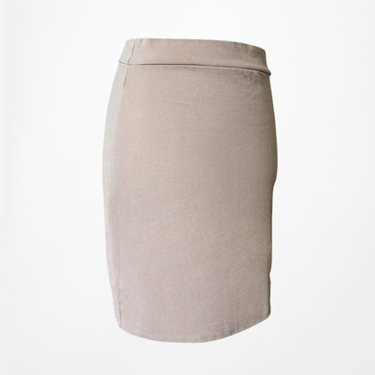 Fashion Nova Brown Knit Bodycon Mini Pencil Skirt Size S/M