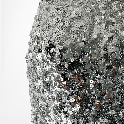 Zara Sequin Sleeveless Midi Bodycon Formal Cocktail Dress Size S