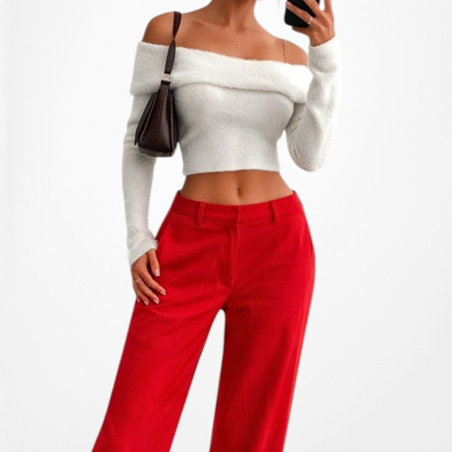 Zara High Waisted Straight Wide Leg Dress Pants Trousers Size XS