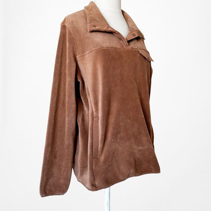 Brown Soft Casual Sweatshirt Sweater Size M