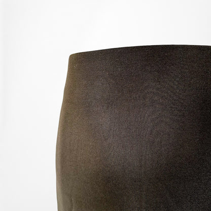 Vintage Y2K Camo Green Knee Length Knit Bodycon Straight Pencil Skirt Size S/M